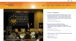 Desktop Screenshot of northbayleadership.org